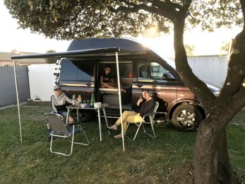 Furgoneta camper Volkswagen T5 california polyroof En alquiler en Bretignolles-Sur-Mer
