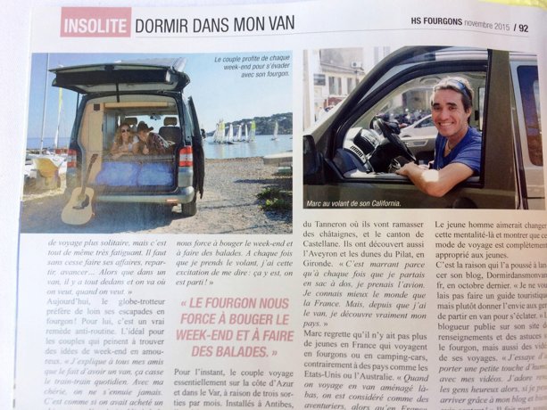 Rental Converted van