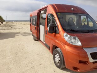 Camper gran volumen Personalizada Campermania Sanlucar En alquiler en Sanlúcar De Barrameda