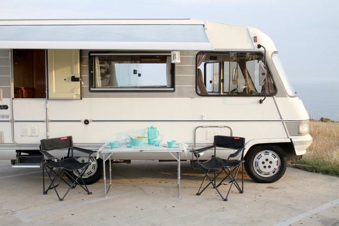 Rental A-class motorhome