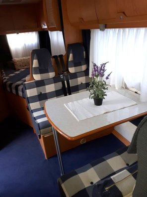 Aluguer de Autocaravana Perfilada Fiat Ducato Moncayo