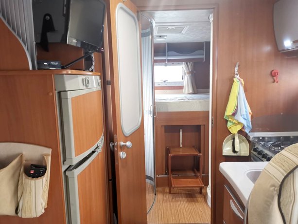 Rental A-class motorhome
