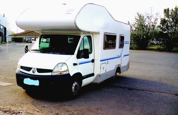 RV Coachbuilt Knaus Renault master For rent in Yvrac