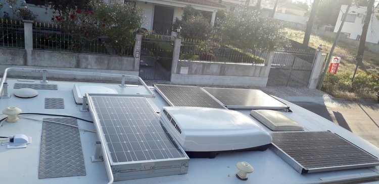 Rental A-class motorhome