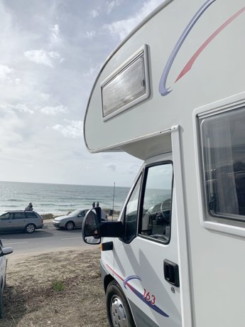 Viaggio del Camper Mansardato