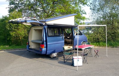 Furgoneta camper Volkswagen California Beach En alquiler en Donostia