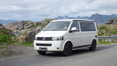 Furgoneta camper Volkswagen T5 California En alquiler en Hartmannsdorf