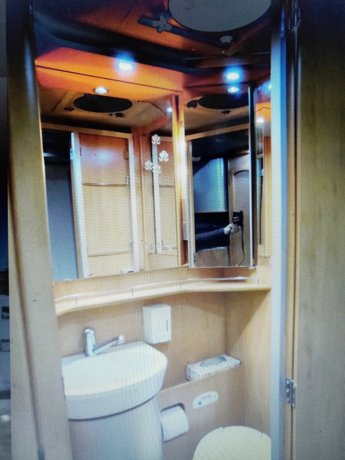 Rental A-class motorhome