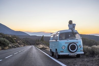 Furgoneta camper Westfalia T2 "Wendy" En alquiler en Los Cristianos
