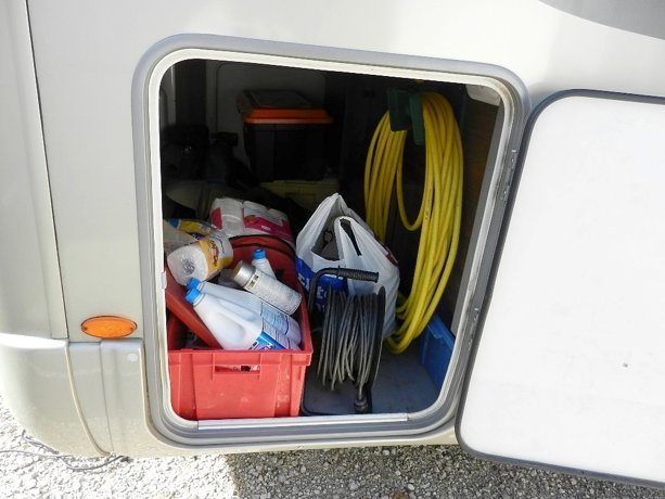 Rental A-class motorhome