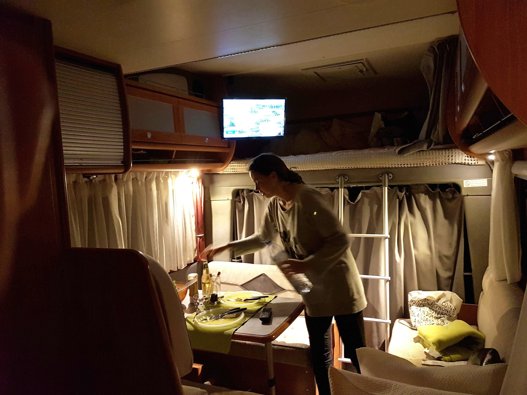 Aluguer de Autocaravana capucino Fiat 244