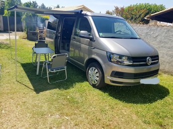 Furgoneta camper Volkswagen California coast En alquiler en Carpentras