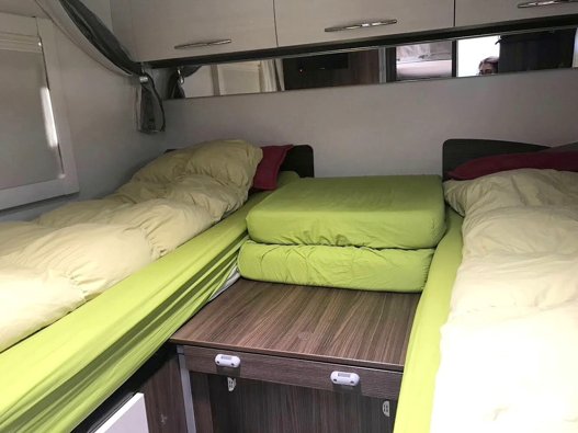 Aluguer de Autocaravana Perfilada Benimar Tessoro 463