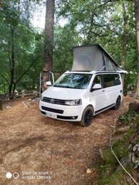Van Volkswagen T5 2,0 l 140 ch en location à Sainte-Marie