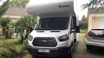 Autocaravana Capuchina Benimar 340 Up En alquiler en Plélan-Le-Grand