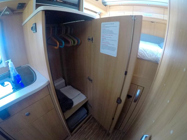 Rental A-class motorhome