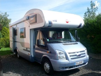 Alkoven Wohnmobil Bürstner Transit 2,2l TDCi 140 ch. zu vermieten in Sayat
