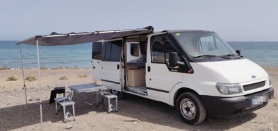 Camper gran volumen Ford Transit 2,0l 100 ch En alquiler en Las Puntillas