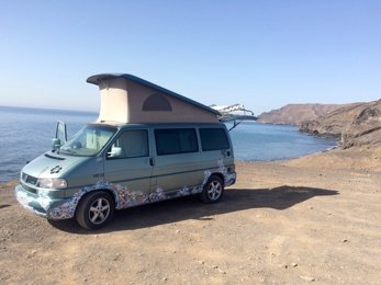 Van Volkswagen T4 California Grün en location à 35649