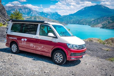Furgoneta camper Volkswagen California Ocean En alquiler en Dagneux