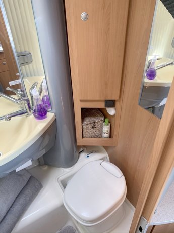 Rental A-class motorhome