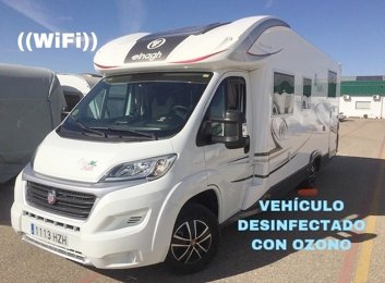 Teilintegriertes Wohnmobil Elnagh Tloft 530 zu vermieten in Seseña