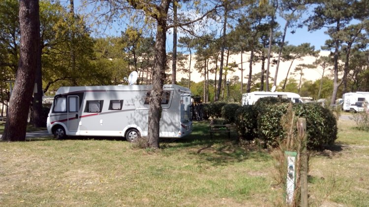 Rental A-class motorhome