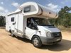 Coachbuilt motorhome Ford Burnster family rental