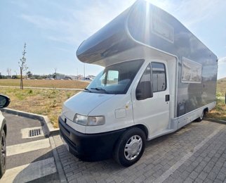 Autocaravana capucino Mobilvetta Fiat ducato 2.8l JTD em aluguer em Faro