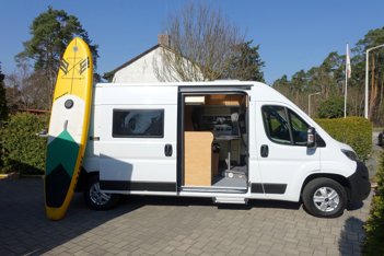 Converted van Pössl Camper For rent in Nürnberg