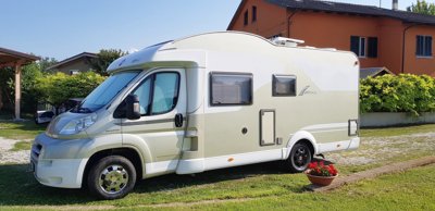 halfintegraal camper Bürstner Ducato 2,2 l Multijet 130 ch. Te huur in San Giovanni-Perucca