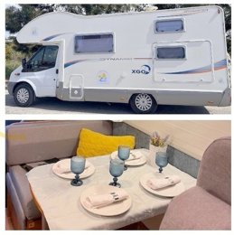 Coachbuilt motorhome Rimor Rimor XGO DYNAMIQUE 23 For hire in Charneca De Caparica