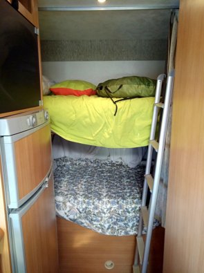 Aluguer de Autocaravana capucino Mobilvetta Design (Fiat) Top Driver (Ducato)