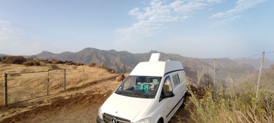 Fourgon aménagé Vito Mercedes vito en location à Telde