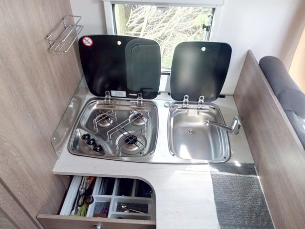 Rental A-class motorhome