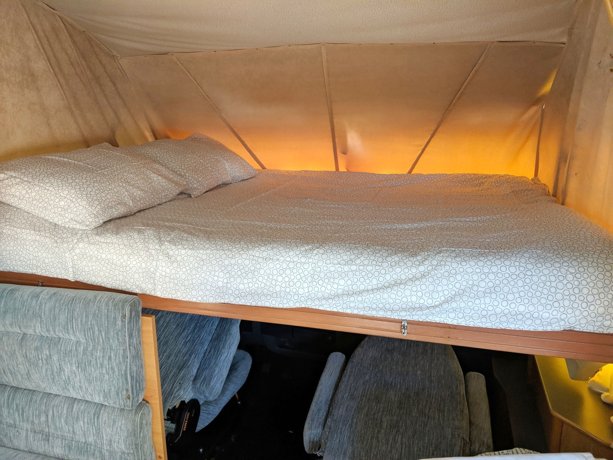 Rental A-class motorhome