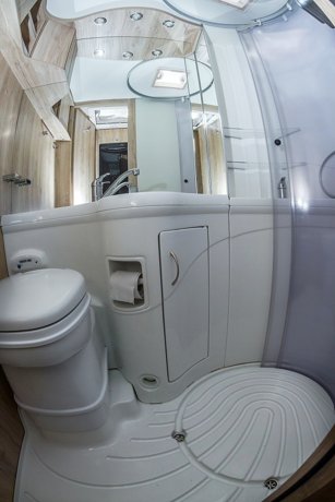 Rental A-class motorhome