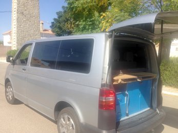 Campingbus Volkswagen transporter  t5 zu vermieten in Utrera