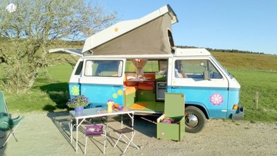 Campervan Westfalia T3 Te huur in Les Estables