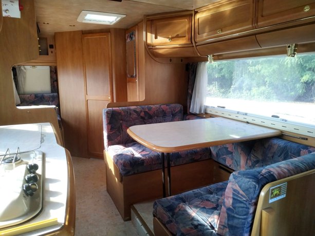 Viaggio del Camper Semintegrale