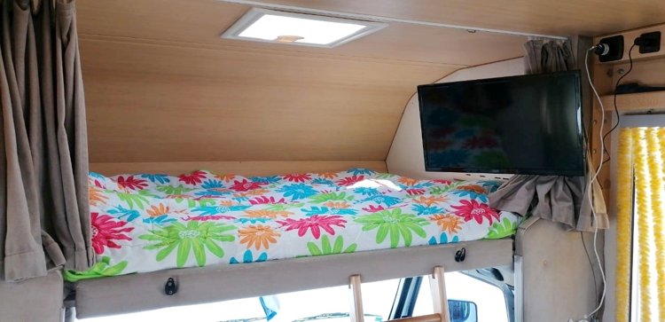 Vermietung von Alkoven Wohnmobil