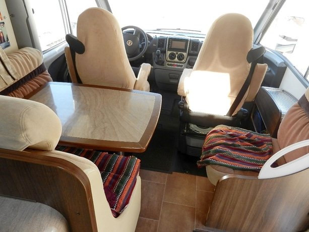 Rental A-class motorhome