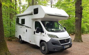 Camper Mansardato Weinsberg Carahome 550 MG condiviso a Heringen/helme