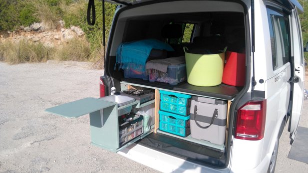 Aluguer de Campervan Volskwagen California Beach