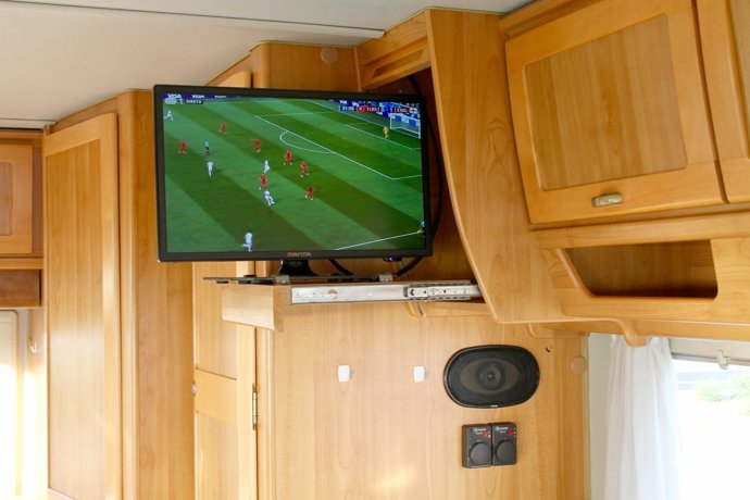 Rental A-class motorhome