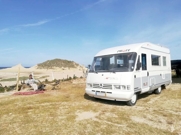 Rental A-class motorhome