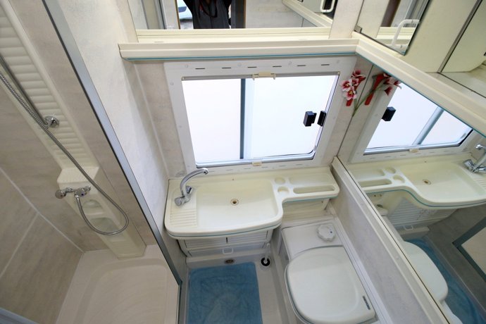 Rental A-class motorhome