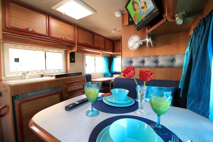 Rental A-class motorhome