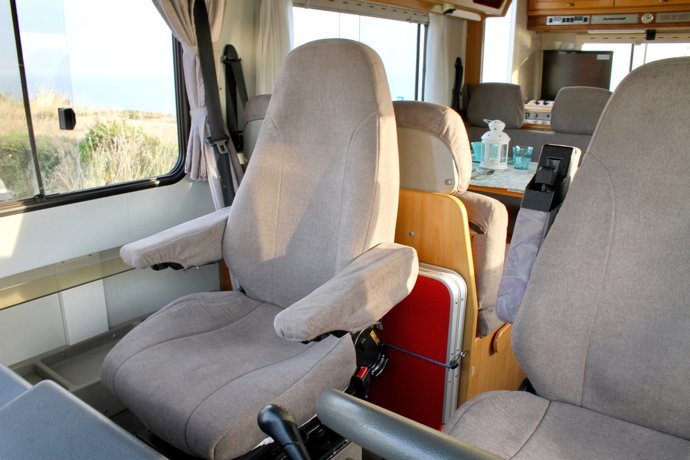 Rental A-class motorhome