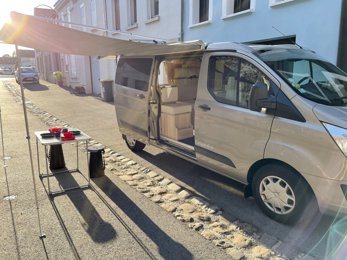 Campingbus Ford Custom 2,0 l 130 ch zu vermieten in Montreuil